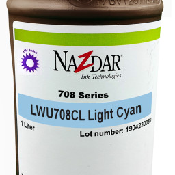УФ-чернила Nazdar 708 (light cyan), 1 л