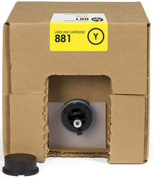 Картридж HP 881 (yellow), 5 л