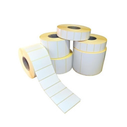 Этикет-лента Fasson, полуглянец, 30 x 40 мм, 1000 шт.