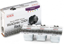 Чернила Xerox для WorkCentre C2424 (black) набор, 3 шт.