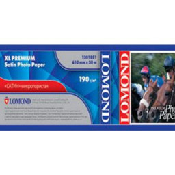 Бумага с покрытием Lomond XL Premium Satin Photo Paper, полуглянцевая, 190 г/кв.м, 610 мм, 30 м
