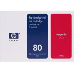 Картридж HP 80 (magenta) 175мл