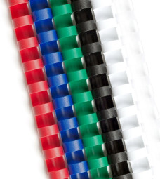 Пружины ProfiOffice пластиковые, диаметр 25мм, прозрачные, 50шт