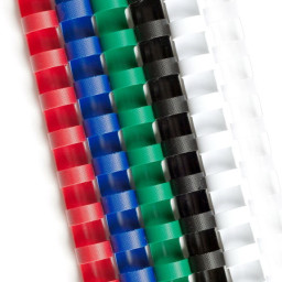 Пружины ProfiOffice пластиковые, диаметр 25мм, прозрачные, 50шт