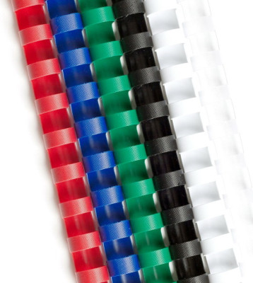 Пружины ProfiOffice пластиковые, диаметр 25мм, прозрачные, 50шт