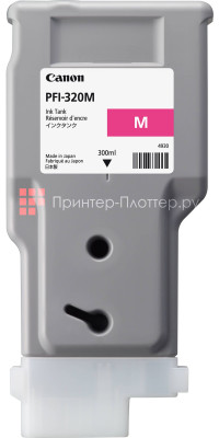Картридж Canon PFI-320M (magenta), 300 мл