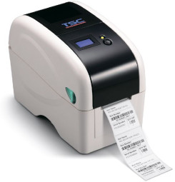 Термотрансферный принтер TSC TTP-225 (белый) LCD, Ethernet, USB-Host, отделитель