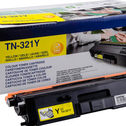 Тонер-картридж Brother TN321Y (yellow), 1500 стр. (PP019535)