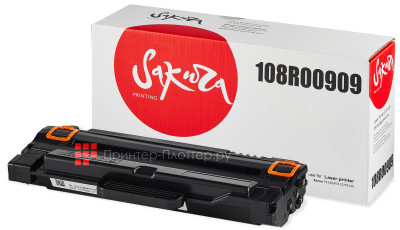 Тонер-картридж SAKURA 108R00909 для Xerox Phaser 3140/3155/3160 (black), 2500 стр. (PP051435)