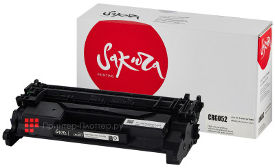 Тонер-картридж SAKURA CRG052 для Canon i-SENSYS (black), 3100 стр. (PP052125)
