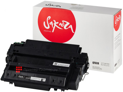 Тонер-картридж SAKURA Q7551X для HP P3005/M3027/M3035 (black), 13000 стр. (PP052006)