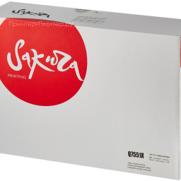 Тонер-картридж SAKURA Q7551X для HP P3005/M3027/M3035 (black), 13000 стр. (PP052006)