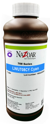 УФ-чернила Nazdar 708 (cyan), 1 л
