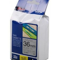 Brother пленка для наклеек металлизированная, 36 мм x 8 м