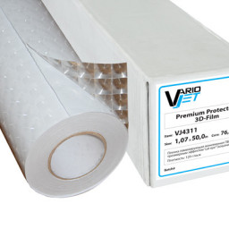 Пленка VarioJet Premium Protective 3D-Film, самоклеящаяся, текстура кошачий глаз, 80 мкм, 1520 мм x 50 м