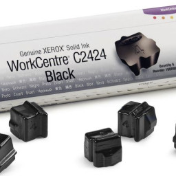Чернила Xerox для WorkCentre C2424 (black) набор, 6 шт.