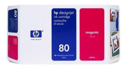 Картридж HP 80 (magenta) 350мл
