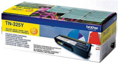 Тонер-картридж Brother TN-325Y (yellow), 3500 стр