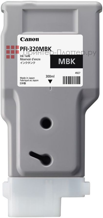 Картридж Canon PFI-320MBK (matte black), 300 мл 2889C001 купить в