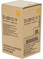 Toshiba девелопер D-281C-Y (yellow)