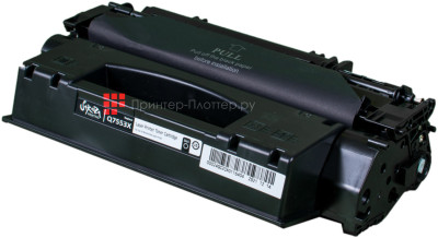 Тонер-картридж SAKURA Q7553X для HP Color LaserJet P2014/P2015/M2727 (black), 6000 стр. (PP051940)