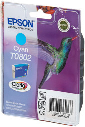 Картридж Epson T0802 Security Version (cyan)