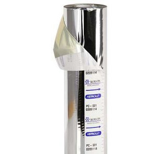 Фольга тонерочувствительная рулонная TPS, серебряная, 12 мкм, 210мм x 120м