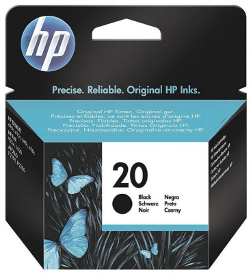 Картридж HP 20 (black), 28 мл