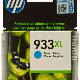 Картридж HP 933XL (cyan), 825 стр.