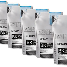 Чернила Epson T741x UltraChrome DS комплект (high density black), 6 шт. x 1000 мл