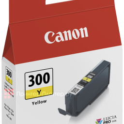 Картридж Canon LUCIA PRO Ink PFI-300 Y (yellow)