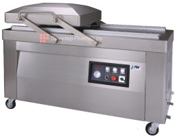 Напольный вакуумный упаковщик HUALIAN HVC-610S/2B (DZ-610/2SB) нержавеющая сталь