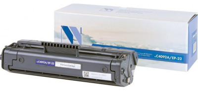 Картридж NVP совместимый NV-C4092A/NV-EP-22 универсальные для HP/Canon LaserJet 1100 / 1100a/ 1100a AiO/ 1100axi AiO/ 1100SE/ 1100Xi/ 3200/ 3200M/ 3200SE/ 3220/ LBP-1120/ LBP-800/ LBP-810 (2500k)