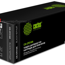 Картридж лазерный Cactus CS-CF218A черный (1400 стр.) для HP LJ M104/ M132