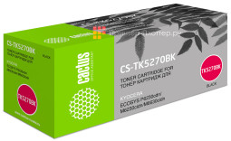 Картридж лазерный Cactus CS-TK5270BK черный (8000 стр.) для Kyocera Ecosys P6230cdn/M6230cidn/M6630cidn