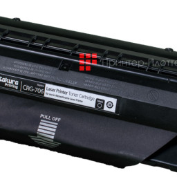 Тонер-картридж SAKURA CRG706 для Canon i-SENSYS (black), 5000 стр. (PP052196)
