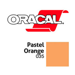Пленка Oracal 641G F035 (оранжевый), 75мкм, 1260мм x 50м (4011363106991)