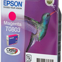 Картридж Epson T0803 Security Version (magenta)