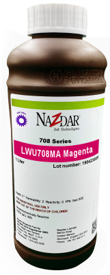 УФ-чернила Nazdar 708 (magenta), 1 л