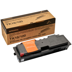 Тонер-картридж Integral Toner TK-100/TK-18 для Kyocera, 7200 стр.