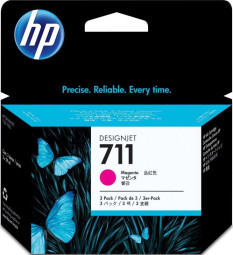 Картридж HP 711 комплект (magenta) 3шт х 29мл
