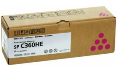 Тонер-картридж Ricoh Print Cartridge SP C360HE (magenta), 5000 стр. (PP035096)