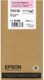 Картридж Epson T6536 (vivid light magenta) 200 мл