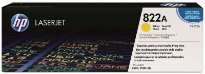 Тонер-картридж HP 822A (yellow), 25000 стр.
