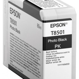 Картридж Epson T8501 UltraChrome HD (photo black), 80 мл