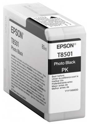 Картридж Epson T8501 UltraChrome HD (photo black), 80 мл