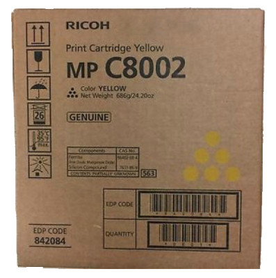 Тонер-картридж Ricoh Print Cartridge MP C8002 (yellow), 29000 стр. (PP032566)