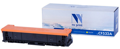 Картридж NVP совместимый NV-CF532A Yellow для HP Color LaserJet Pro M180n/ M181fw (900k)