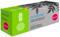 Картридж лазерный Cactus CS-TK5270C голубой (6000 стр.) для Kyocera Ecosys P6230cdn/M6230cidn/M6630cidn