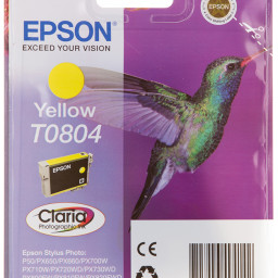 Картридж Epson T0804 Security Version (yellow)